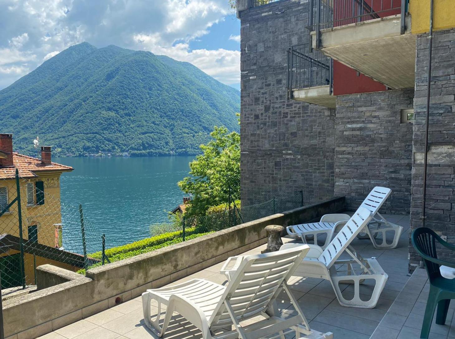 The Duplex - Big Apartment With Terraces Argegno Luaran gambar